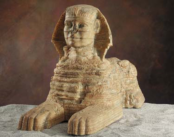 Great Sphinx Sculptures Museum Reproductions Egyptian Artwork Lion